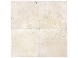 6 X 6 In Ivory Tumbled Travertine - BUILDMYPLACE