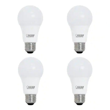 60-Watt A19 Dimmable CEC Title 20 Compliant  90+ CRI LED Light Bulb, 2700K (4-Pack)