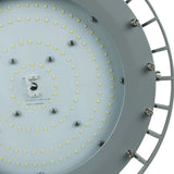 60 Watt LED Explosion Proof Round High Bay Light, B Series, Non Dimmable, 5000K, 8400LM, AC100 - 277V, IP66, Hazardous Location Lighting Fixtures - BUILDMYPLACE