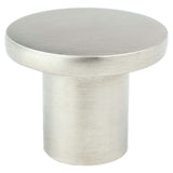 Disc Brushed Nickel Small Knob