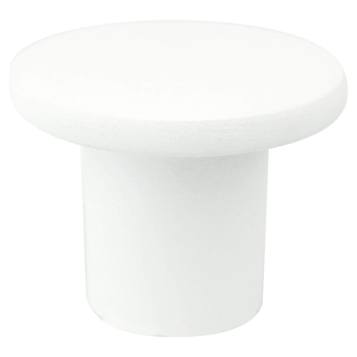 Disc White Large Knob