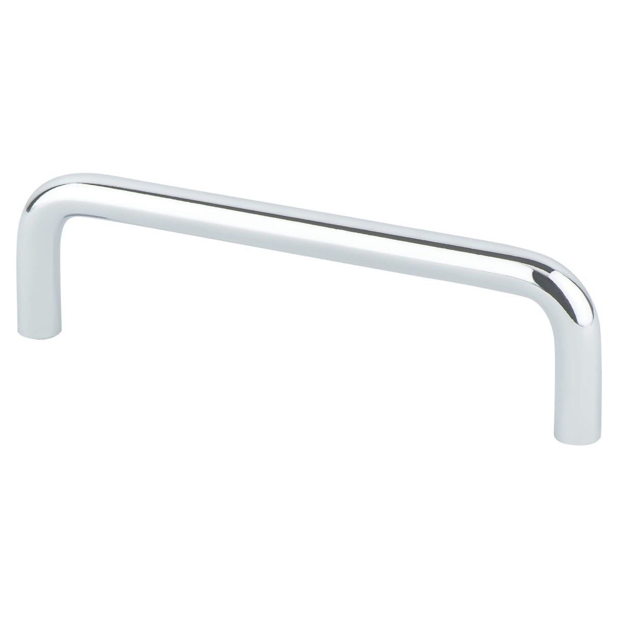 Advantage Wire Pulls 4 inch CC Polished Chrome Steel Pull