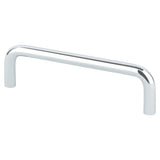 Advantage Wire Pulls 4 inch CC Polished Chrome Steel Pull