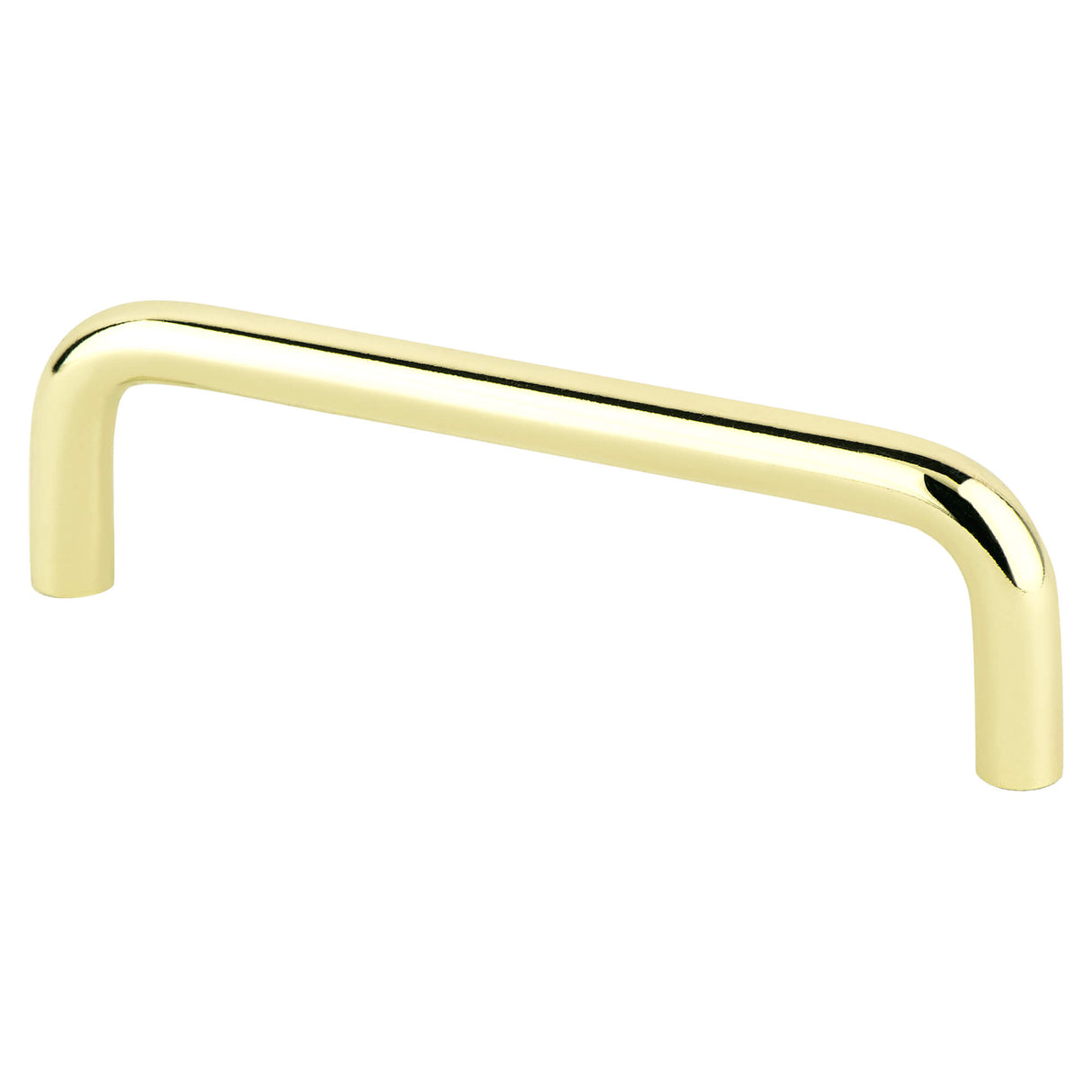 Advantage Wire Pulls 96mm CC Polished Brass Steel Pull
