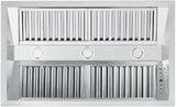 ZLINE 34" Ducted Island Mount Range Hood Insert in Stainless Steel (824i-34)