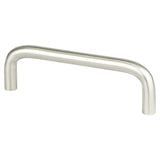 Advantage Wire Pulls 3 1/2 inch CC Brushed Nickel Steel Pull