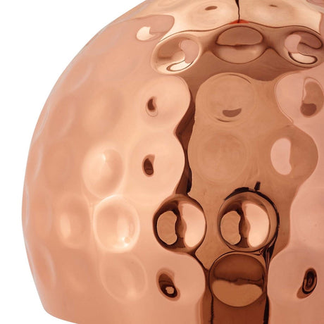 6.5" Dimple Rose - Gold Plated Pendant Ceiling Light - 60W - Bell Shaped - BUILDMYPLACE