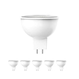 6.5W LED Light Bulbs - MR16 - 3000K Dimmable - 500 Lm - GU5.3 Base - Warm White - BUILDMYPLACE