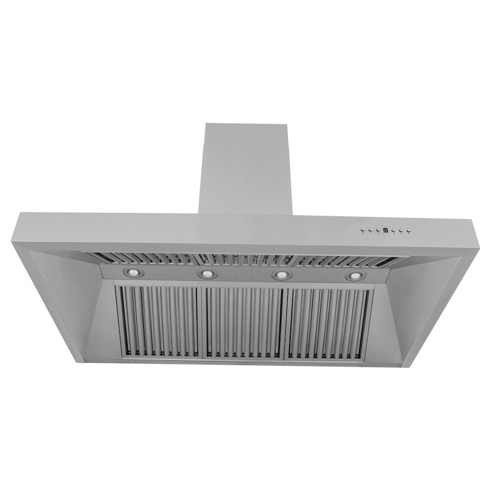 ZLINE 60" Ducted Wall Mount Range Hood in Outdoor Approved Stainless Steel (697-304-60)