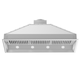 ZLINE 46" Ducted Wall Mount Range Hood Insert in Stainless Steel (698-46)