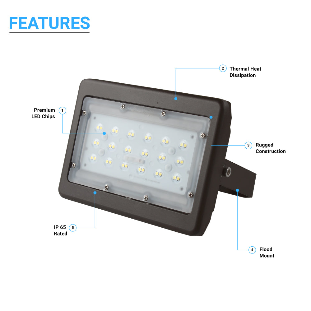 led-flood-light-30-watt-5700k-black-finish