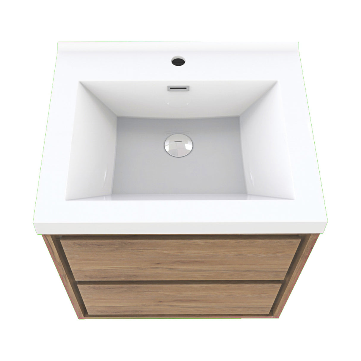 Saviour Wall Mounted Bathroom Vanity with Reinforced Acrylic Sink