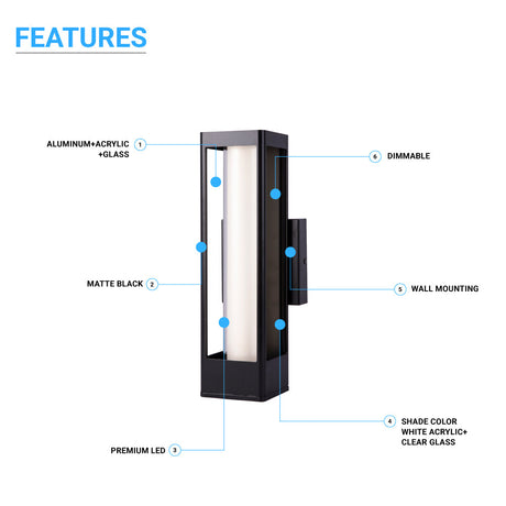 black-aluminum-led-outdoor-wall-cylinder-light