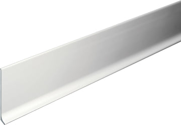 Construct Metal Skirting 4 in. Silver Anodized Stylish Skirting in Aluminum for All floor Coverings