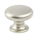 Valencia Brushed Nickel Small Knob