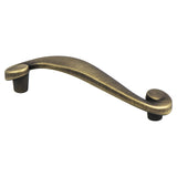 Sonata 96mm CC Rustic Brushed Brass Pull