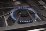 KUCHT Professional 30 in. 4.2 cu. ft. Dual Fuel Range for Propane Gas with Sealed Burners and Convection Oven in Stainless Steel with Classic Silver Knobs