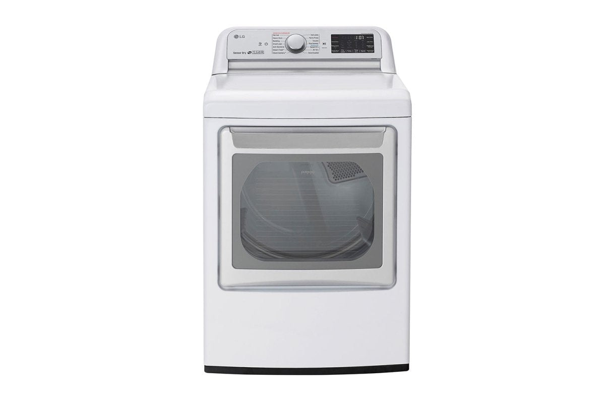 7.3 cu.ft. Smart Wi - Fi Enabled Gas Dryer with TurboSteam - BUILDMYPLACE