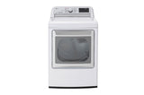 7.3 cu.ft. Smart Wi - Fi Enabled Gas Dryer with TurboSteam - BUILDMYPLACE