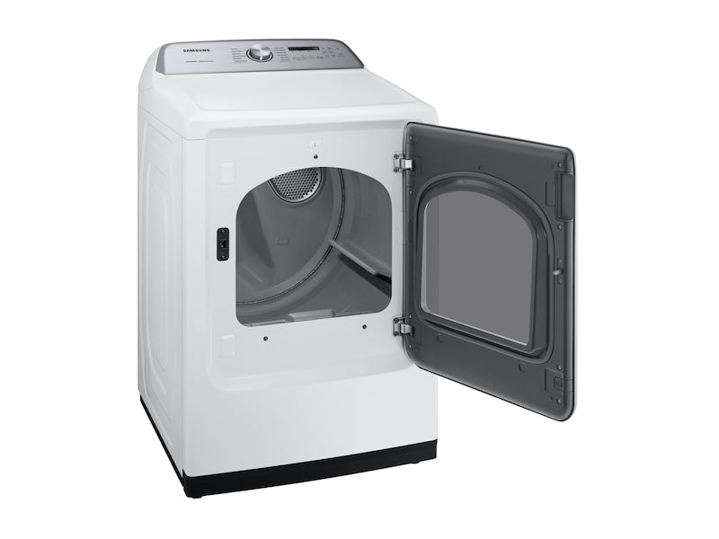 7.4 cu. ft. White Electric Dryer with Steam Sanitize+ - BUILDMYPLACE
