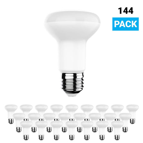 7.5W LED Light Bulbs - R20/BR20 - 3000K Dimmable - 525 Lm - E26 Base - Warm White - BUILDMYPLACE