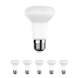 7.5W LED Light Bulbs - R20/BR20 - 3000K Dimmable - 525 Lm - E26 Base - Warm White - BUILDMYPLACE