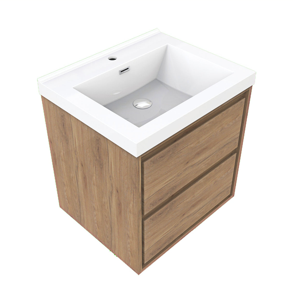 Saviour Wall Mounted Bathroom Vanity with Reinforced Acrylic Sink