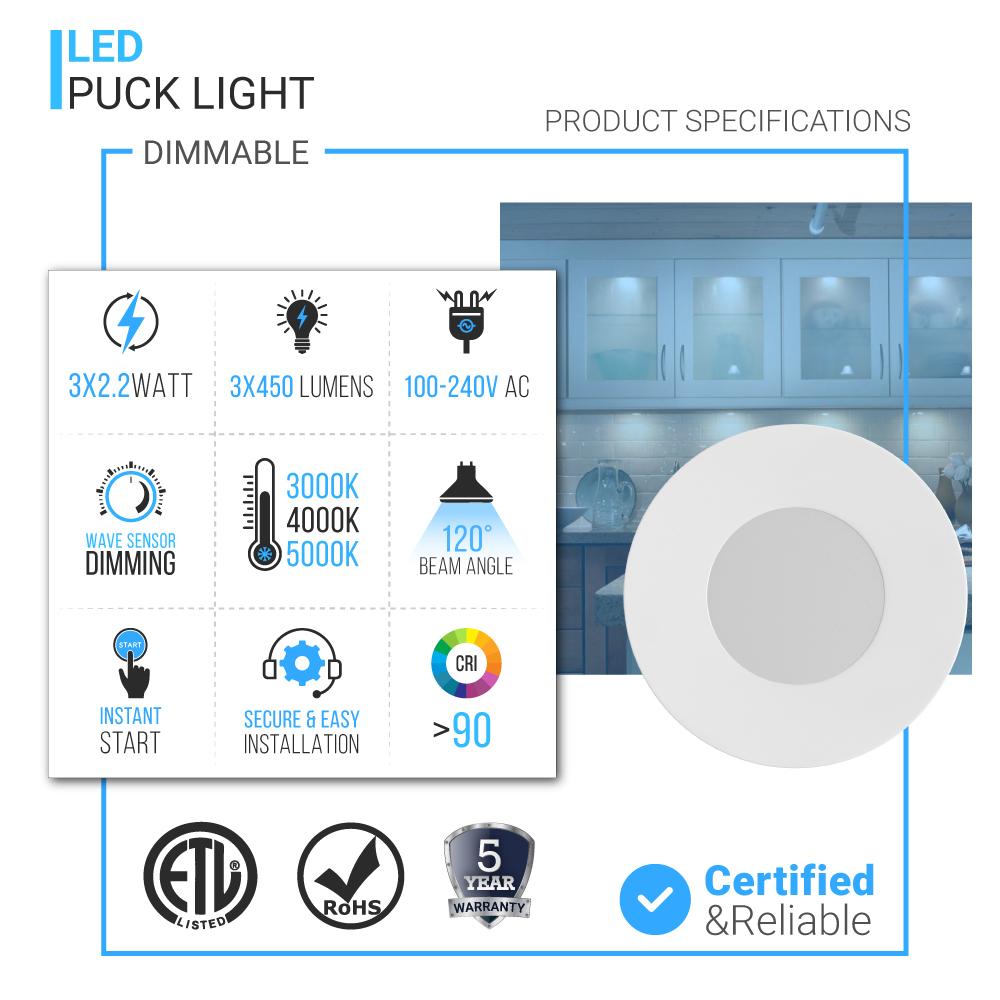 3-pack-3x2-2w-magnetic-led-puck-light-120v-3x150-lumens-white