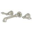 8" Center Wall Mount Bathroom Faucet - BUILDMYPLACE
