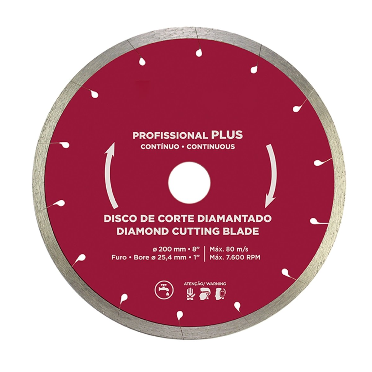 8 in. Professional Plus Tile Diamond Blade - BUILDMYPLACE