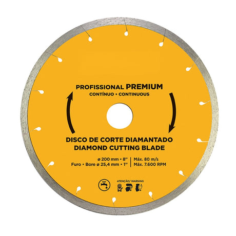 8 in. Professional Premium Tile Diamond Blade - BUILDMYPLACE