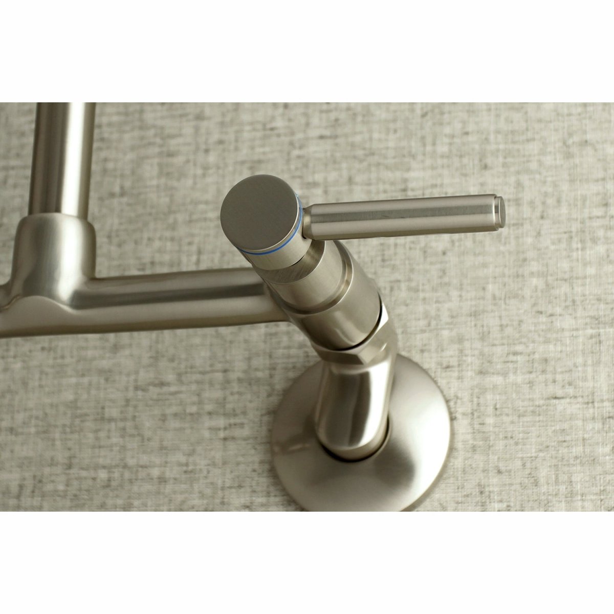 8 - Inch Adjustable Center Wall Mount Kitchen Faucet - BUILDMYPLACE