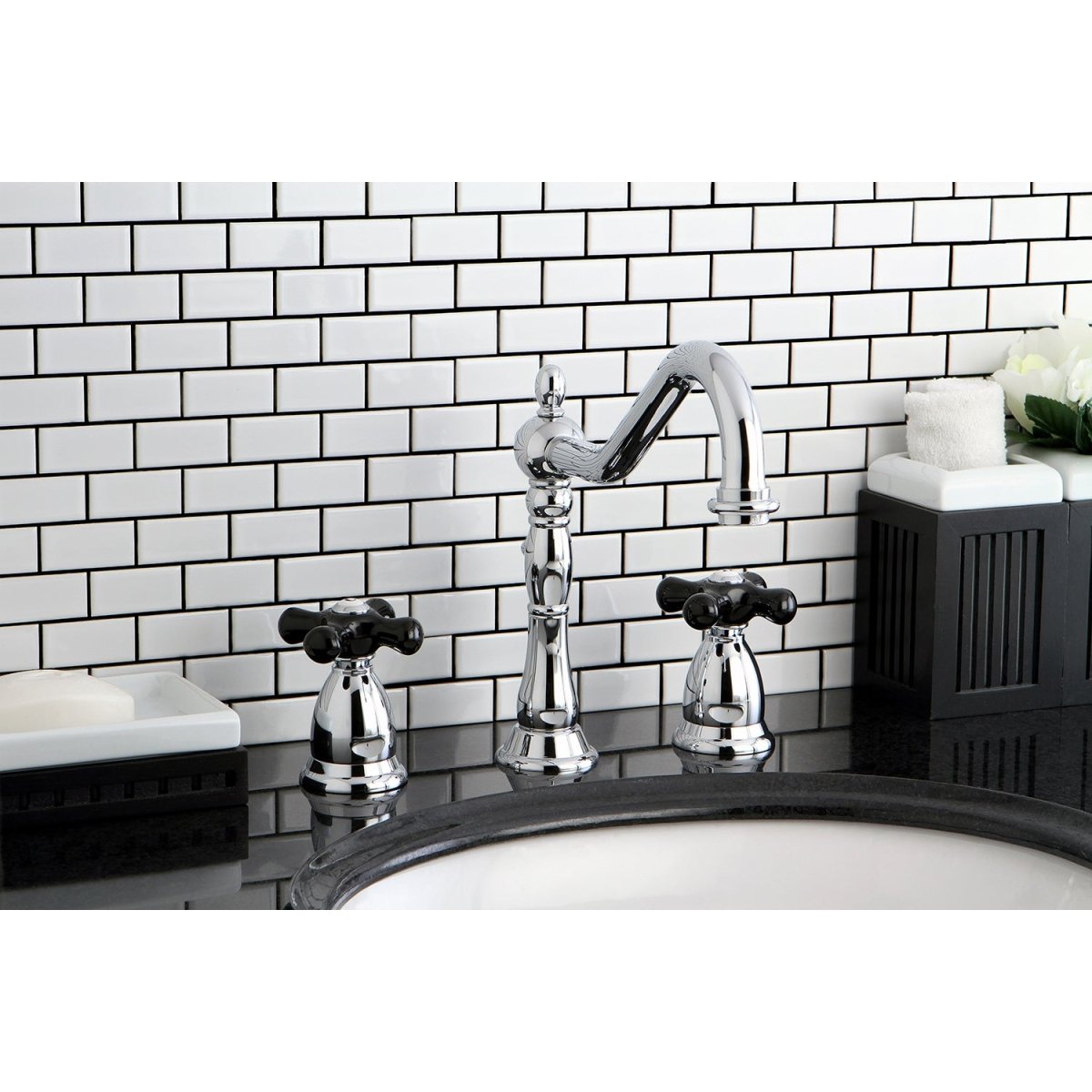 8 inch Duchness Widespread Traditional Bathroom Faucet - BUILDMYPLACE