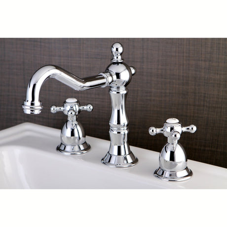 8 inch Heritage Traditional Widespread Bathroom Faucet - BUILDMYPLACE