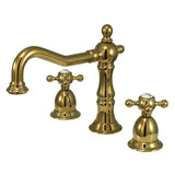 8 inch Heritage Traditional Widespread Bathroom Faucet - BUILDMYPLACE