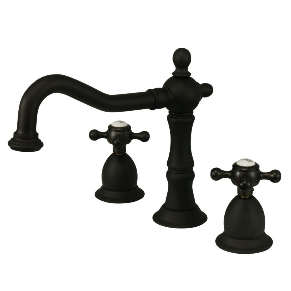 8 inch Heritage Traditional Widespread Bathroom Faucet - BUILDMYPLACE