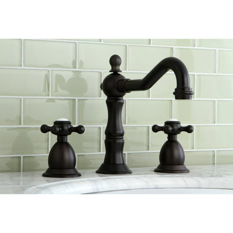 8 inch Heritage Traditional Widespread Bathroom Faucet - BUILDMYPLACE