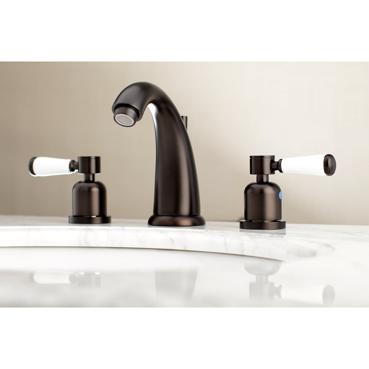 8 inch. Modern Widespread Bathroom Faucet - BUILDMYPLACE