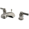 8" Widespread Bathroom Faucet, Brushed Nickel - BUILDMYPLACE