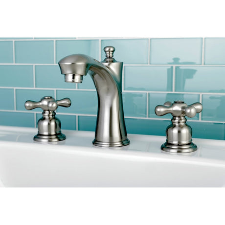 8" Widespread Bathroom Faucet In High Quality Brass Construction - BUILDMYPLACE