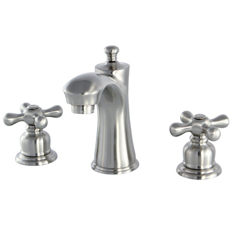 8" Widespread Bathroom Faucet In High Quality Brass Construction - BUILDMYPLACE