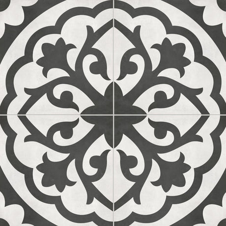 8 x 8 in. Form Monochrome Lotus Matte Pressed Glazed Porcelain Tile - BUILDMYPLACE