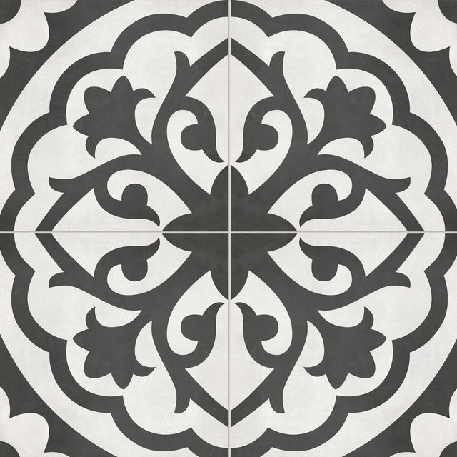 8 x 8 in. Form Monochrome Lotus Matte Pressed Glazed Porcelain Tile - BUILDMYPLACE