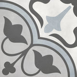 8 X 8 In Form Tide Clover Matte Pressed Glazed Porcelain Tile - BUILDMYPLACE