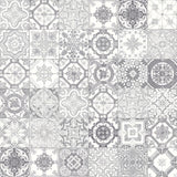 8 X 8 In Marrakesh Grey Matte Pressed Glazed Porcelain - BUILDMYPLACE