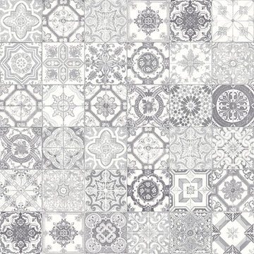 8 X 8 In Marrakesh Grey Matte Pressed Glazed Porcelain