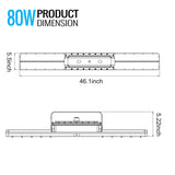 80 Watt 4FT LED Explosion Proof Linear Light, I Series, Dimmable, 5000K, 11200LM, AC100 - 277V, IP66, Hazardous Location Lighting Fixtures - BUILDMYPLACE