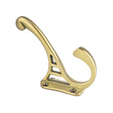 Prelude Modern Brushed Gold Coat Hook