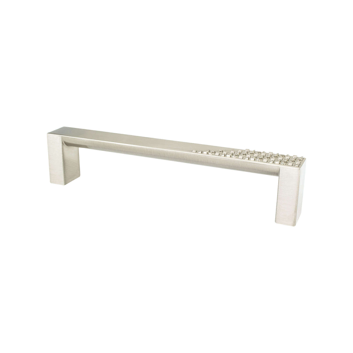 Roque 128mm CC Brushed Nickel Pull