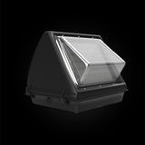 80W LED Wall Pack Light With Photocell Sensor - 10,173 Lumens, 5700K Bronze Finish - Forward Throw - BUILDMYPLACE